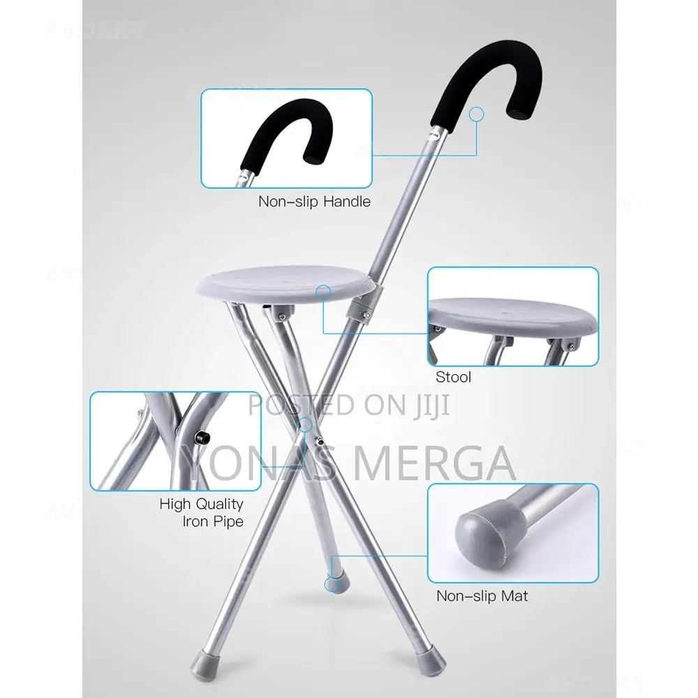 Two_in_one Walking Stick Seat Chair寬2in1 Walking Stick/ Seat