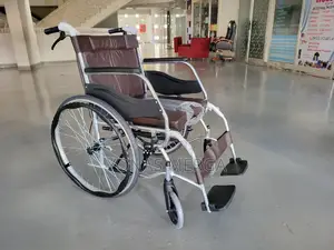 Wheelchair虎support-Commode150kg Load Bearing 46cm Seat Width