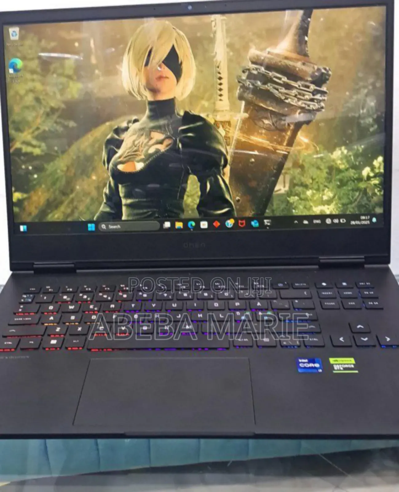 New Laptop HP Omen 17 16GB Intel Core I7 SSD 1T