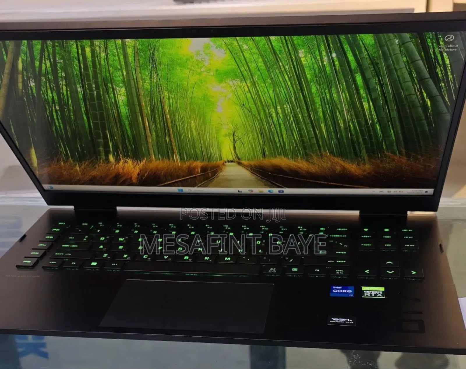 New Laptop HP Omen 17 16GB Intel Core i7 SSD 1T
