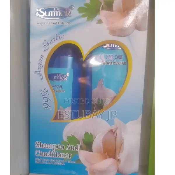 Summer Garlic Shampoo and Conditioner