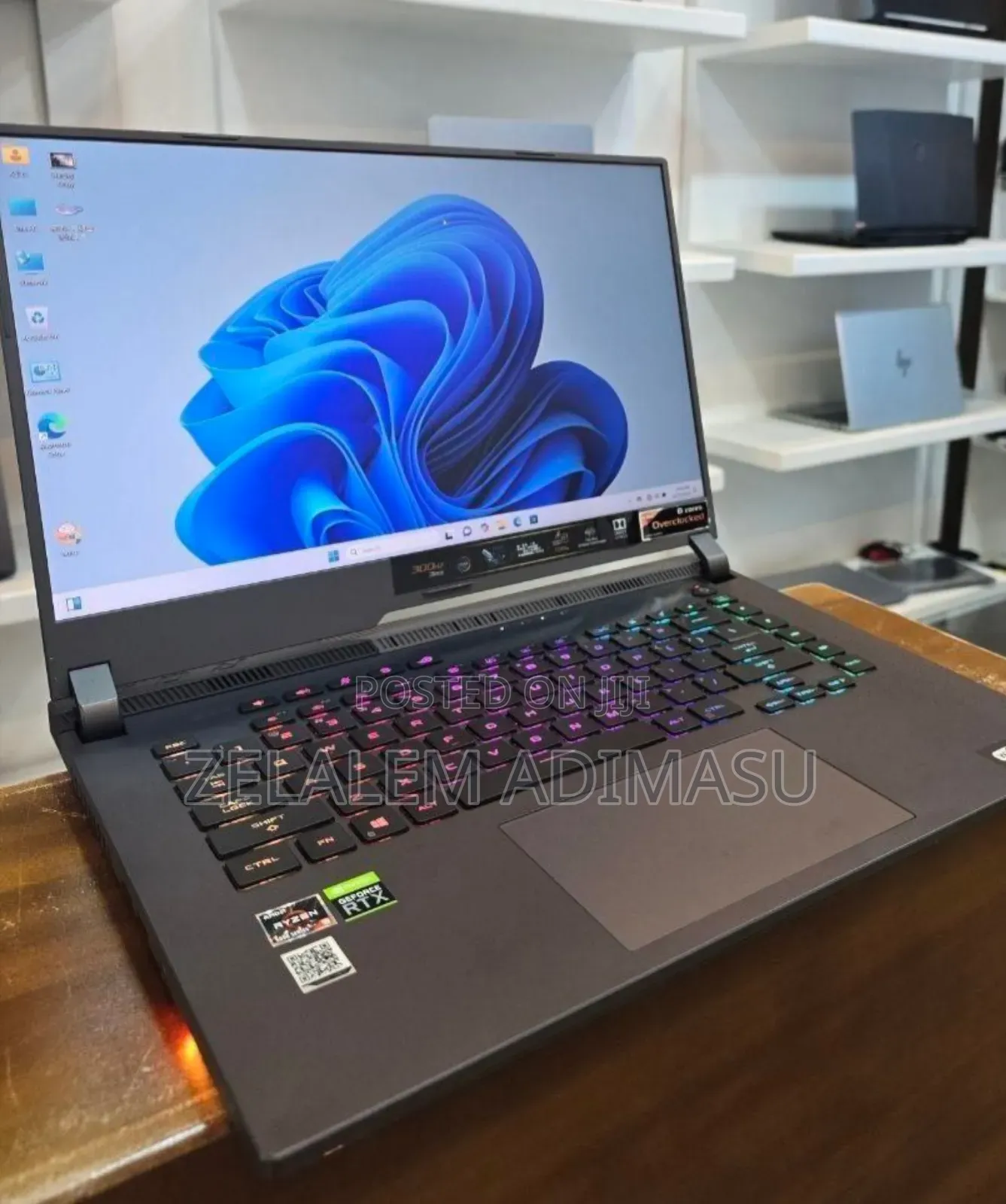 New Laptop Asus ROG Strix G15 16GB AMD Ryzen 9 SSD 512GB