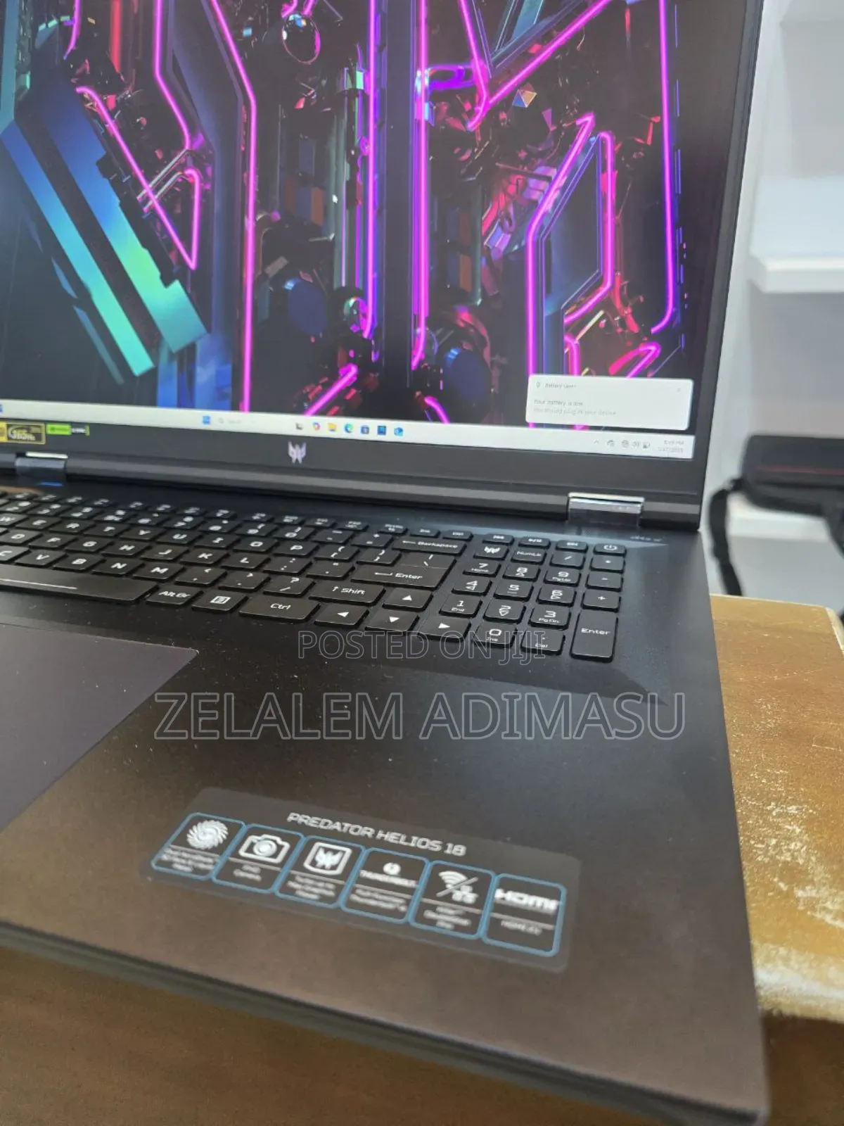 New Laptop Acer Predator Helios 300 16GB Intel Core I7 SSD 1T