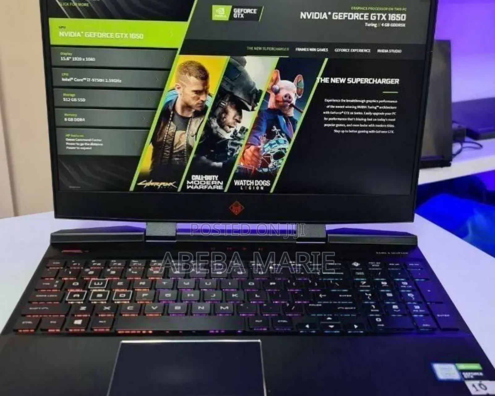 New Laptop HP Omen X 8GB Intel Core I5 HDD+SSD 1T