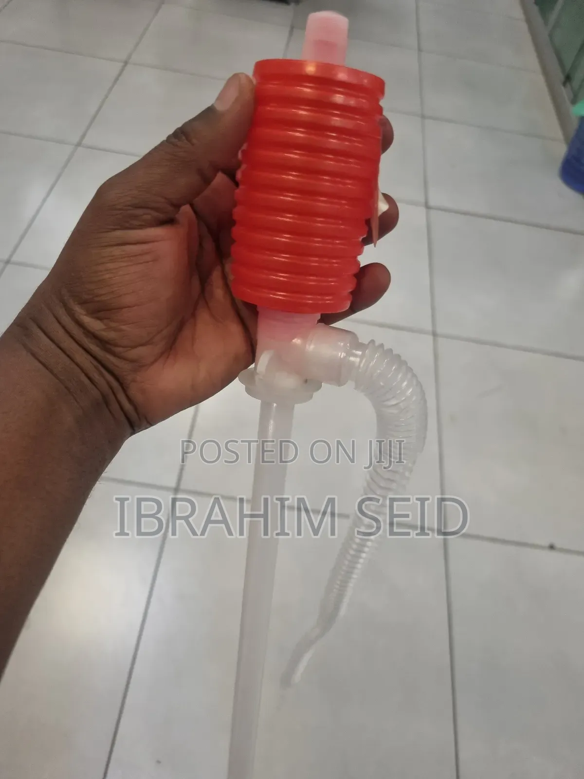 1pc Manual Hand Siphon Syphon Pump Liquid