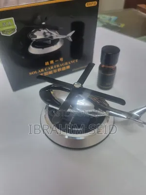 Air Freshener, Helicopter Solar Energy Rotating
