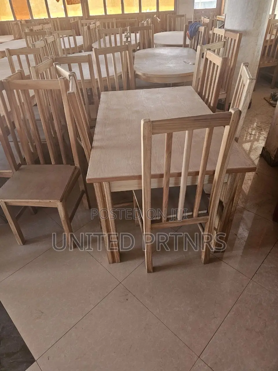 Solid Wood Wanza Chairs and Tables