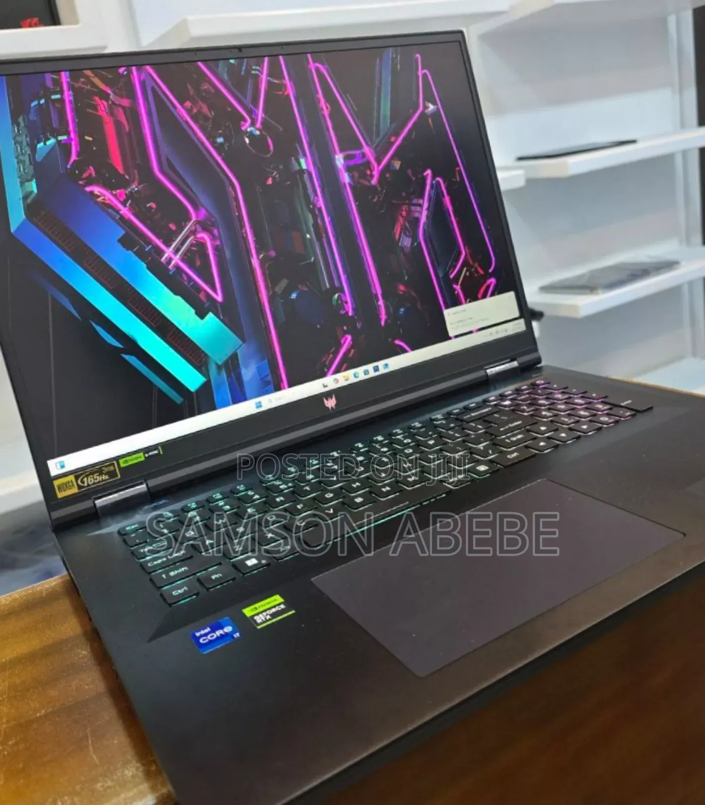 New Laptop Acer Predator 17 X 16GB Intel Core I7 SSD 1T