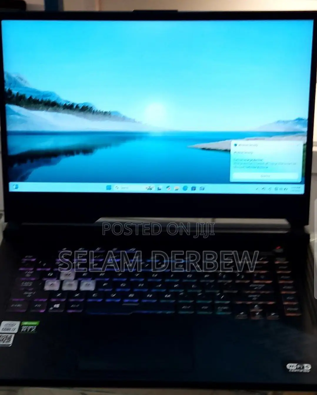 New Laptop Asus ROG Strix G15 16GB Intel Core I7 SSD 1T