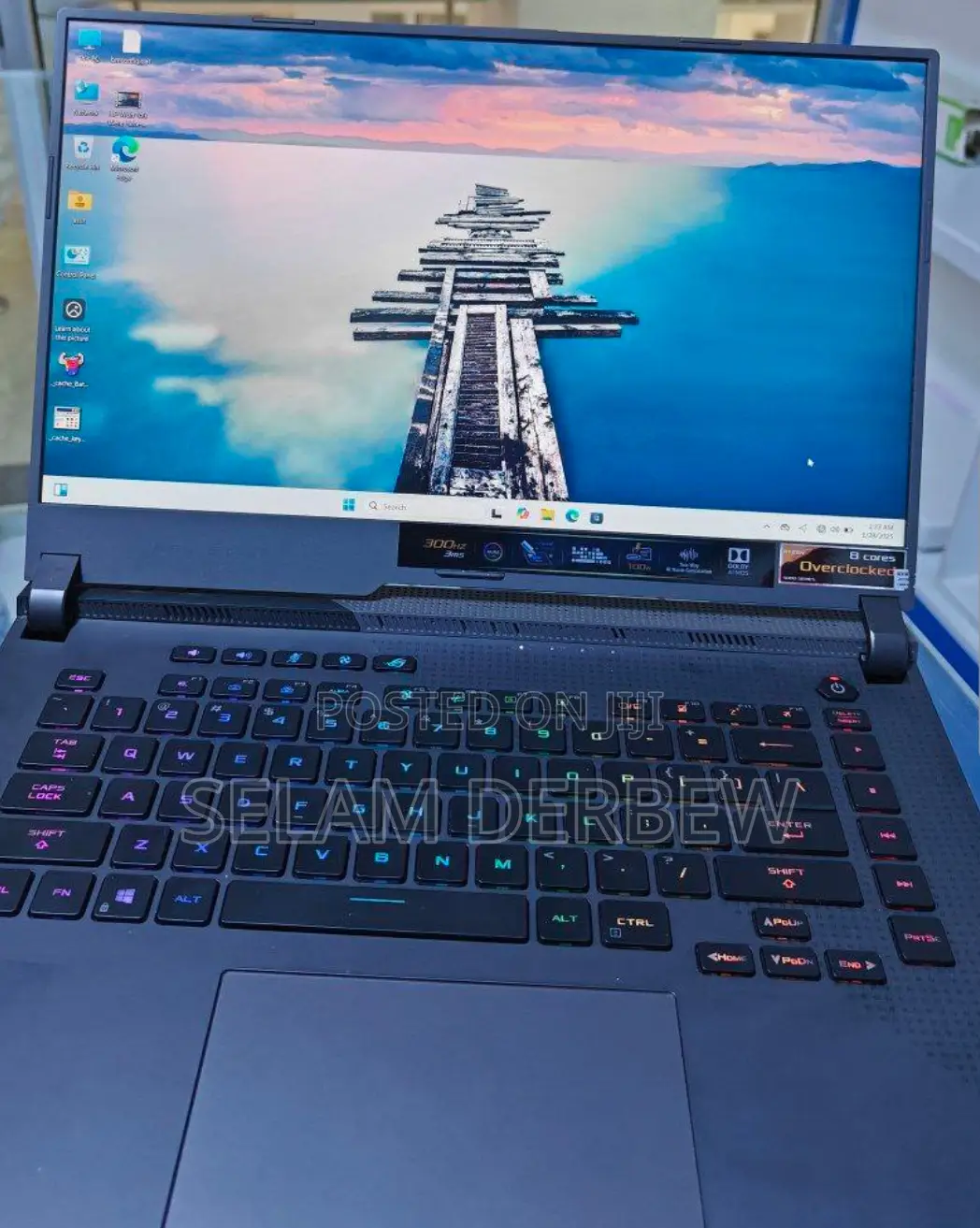 New Laptop Asus ROG Strix GL503 32GB AMD Ryzen 9 SSD 512GB