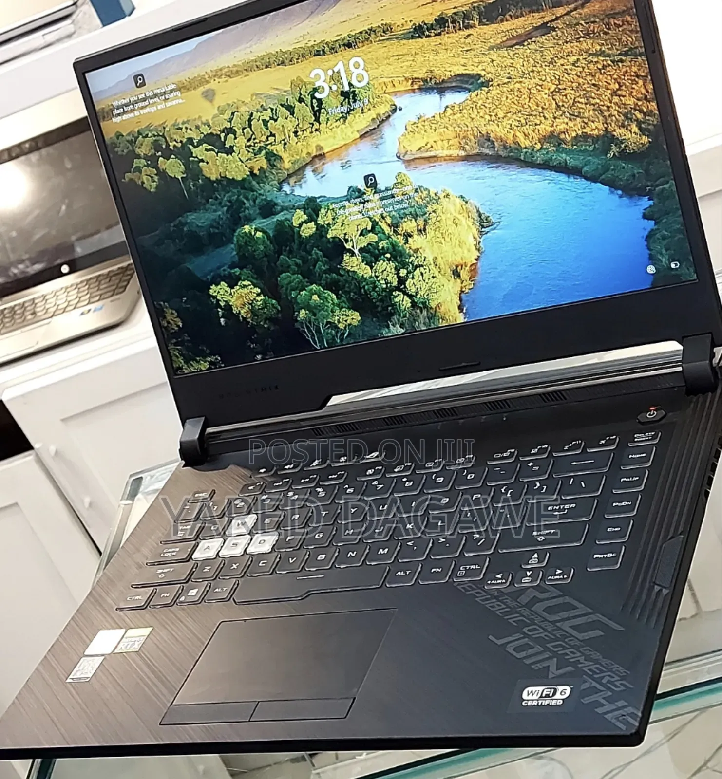 New Laptop Asus ROG Strix G15 16GB Intel Core I7 SSD 1T