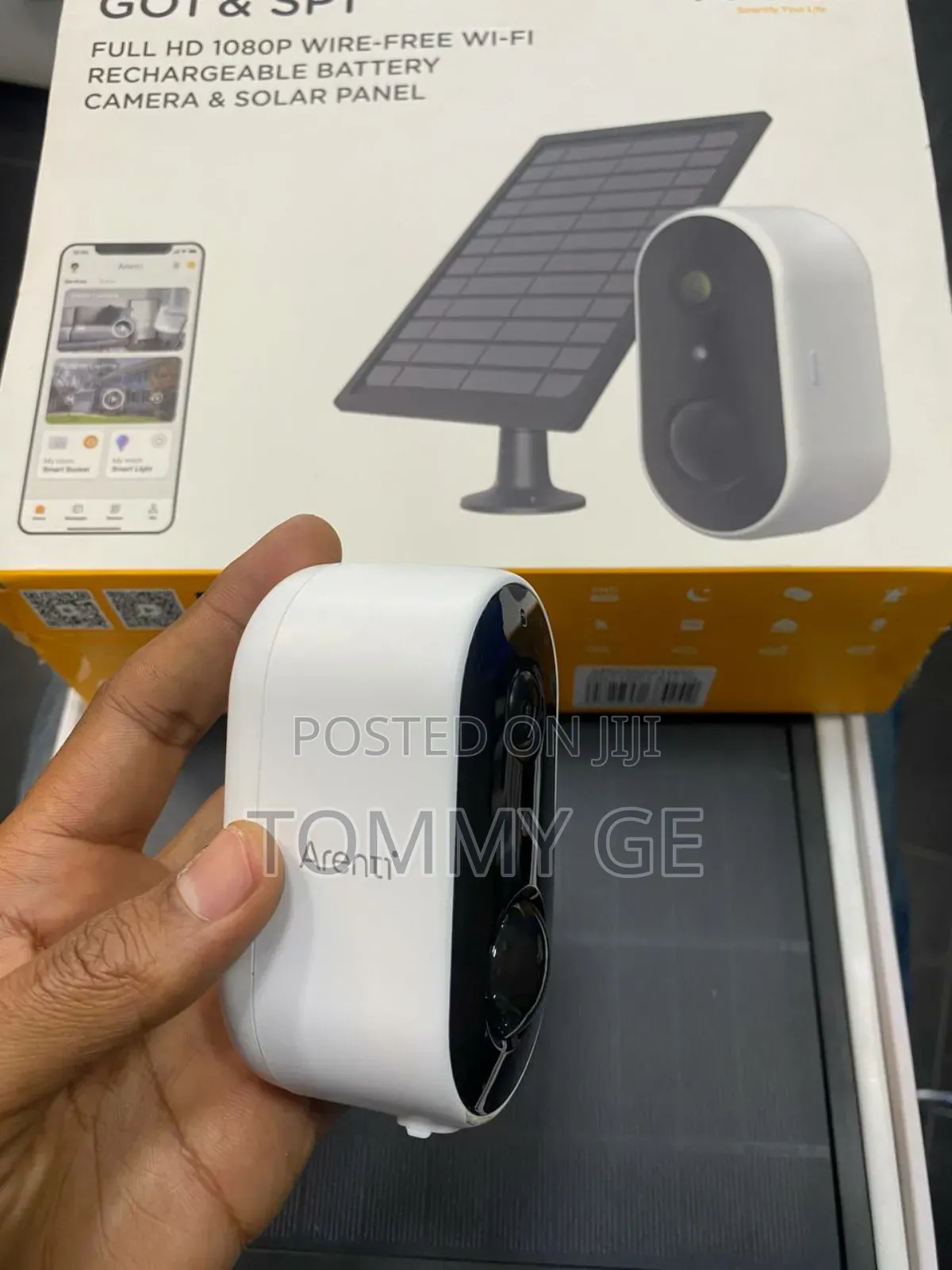 Arenti Battery Camera (With Solar Pannel)