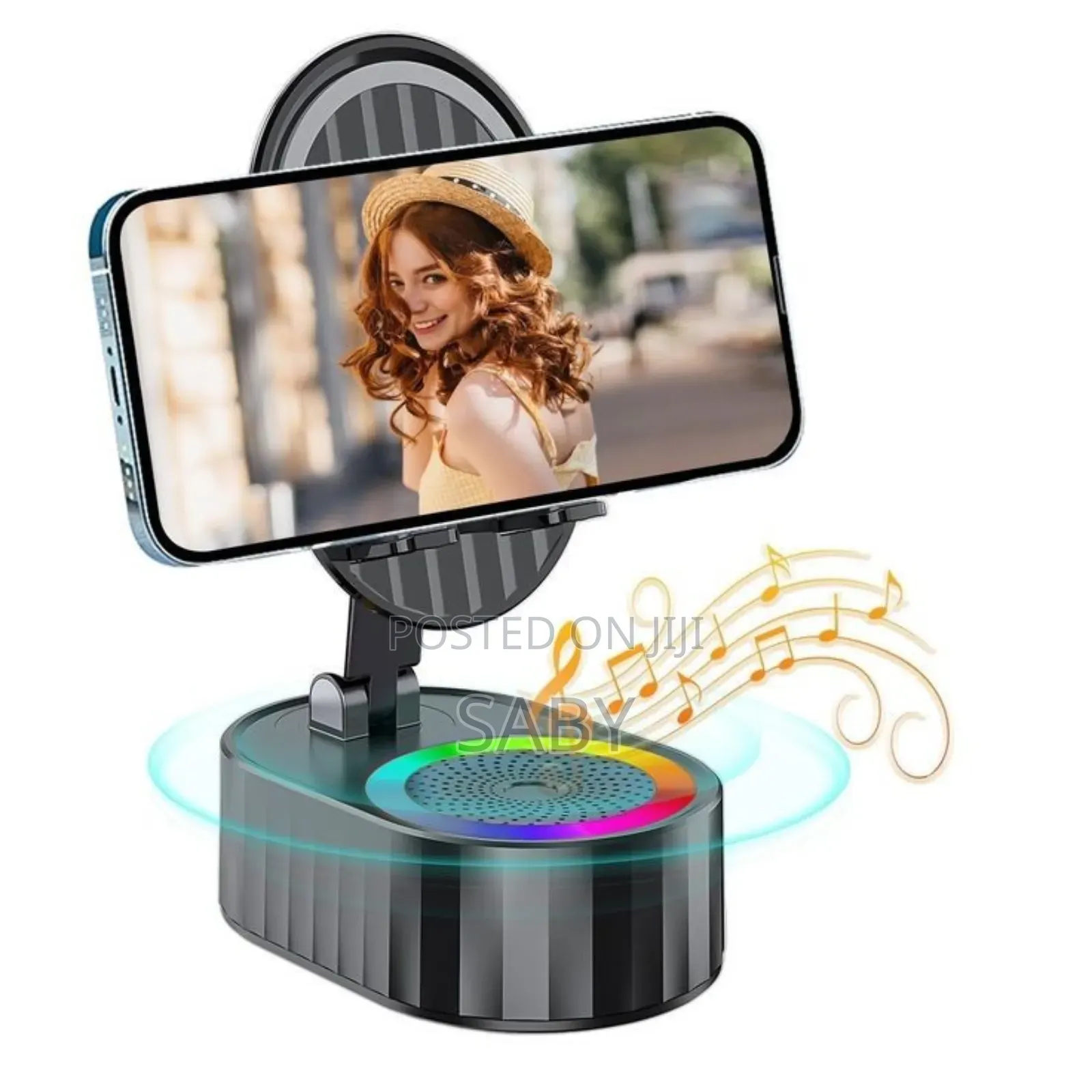 Bluetooth Speaker With Phone Holder