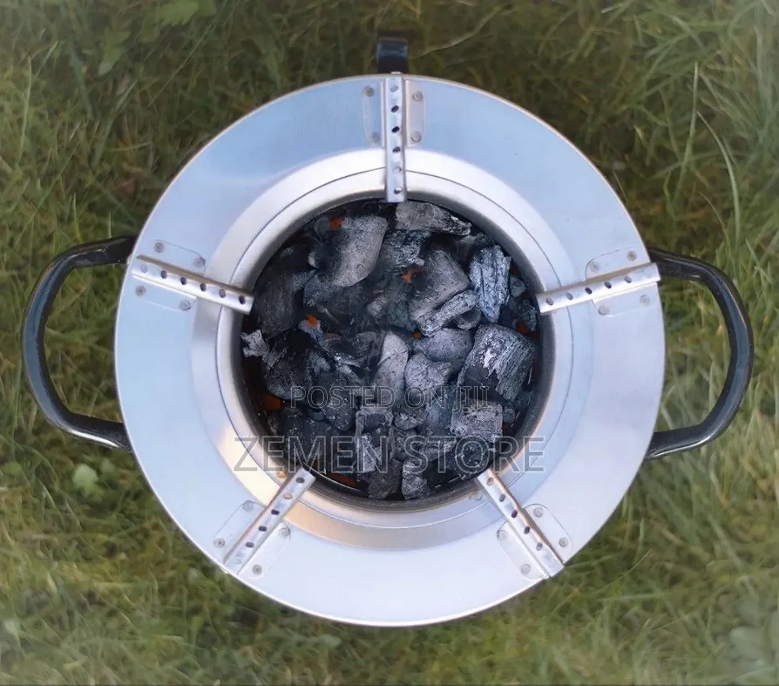 Jikokoa Charcoal Stove – Fuel-Efficient Heavy-Duty