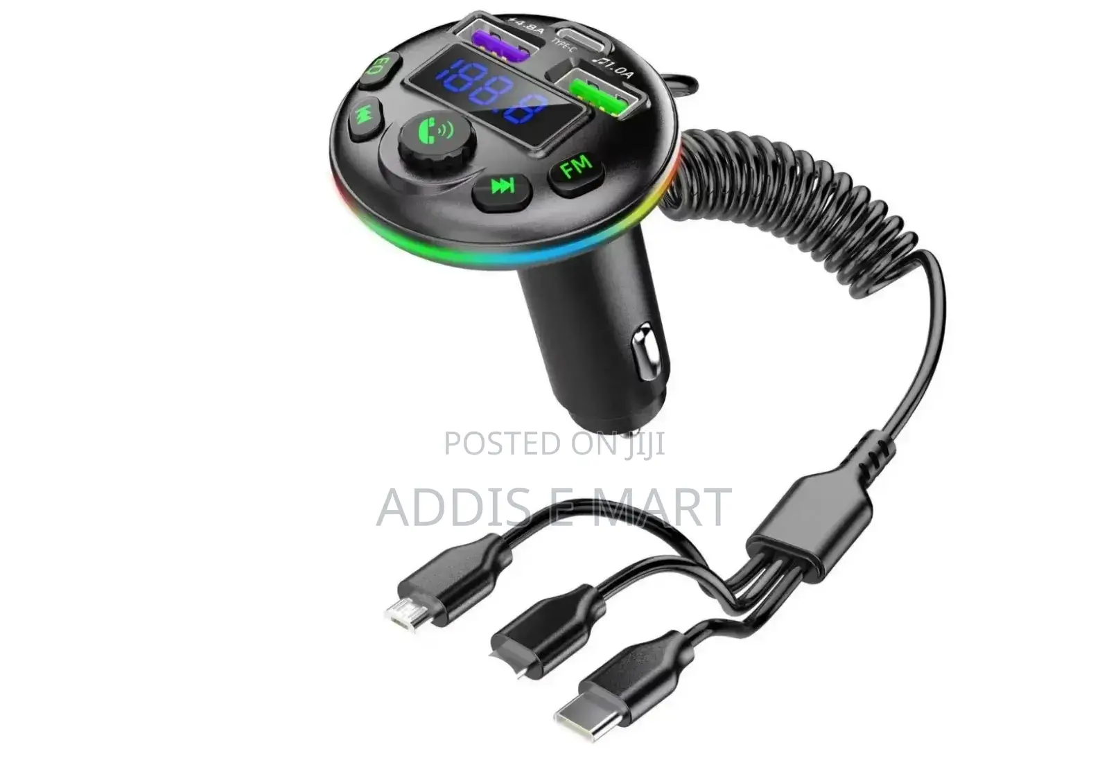 3in1 Car Charger and MP3 Player
