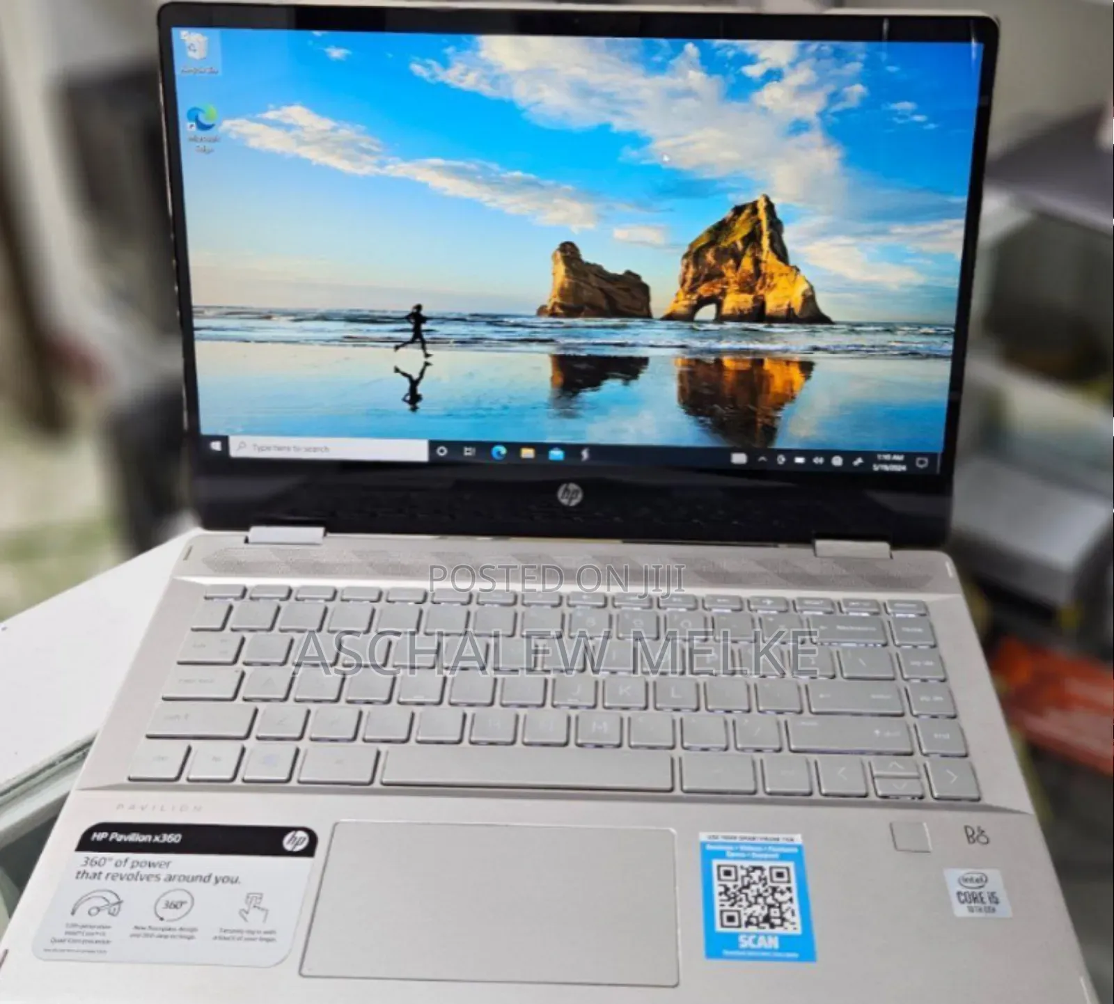 New Laptop HP Pavilion X360 8GB Intel Core I5 SSD 256GB