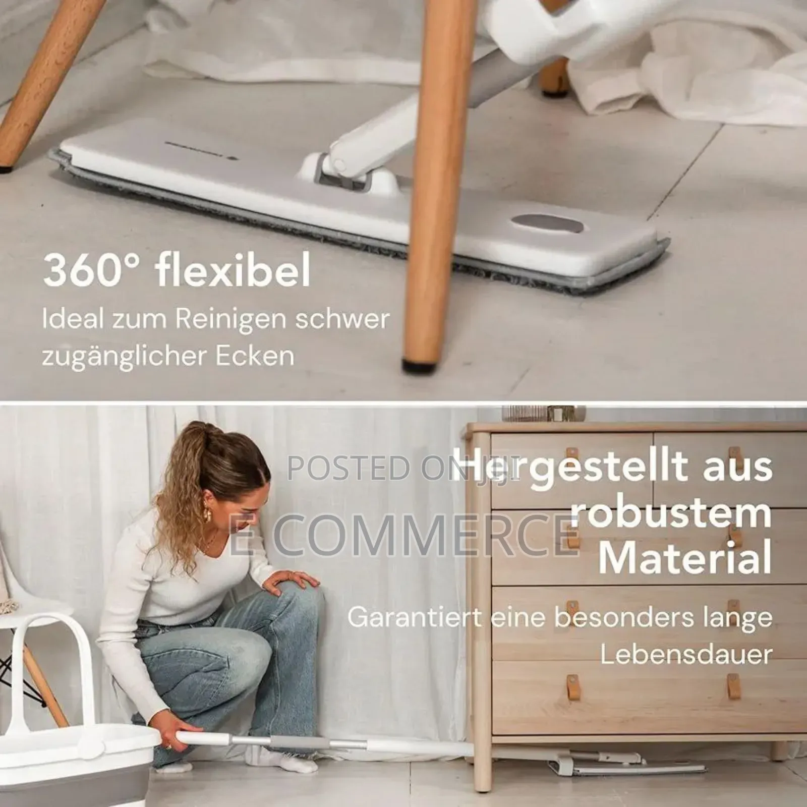 Spin Mop Microfiber Mop