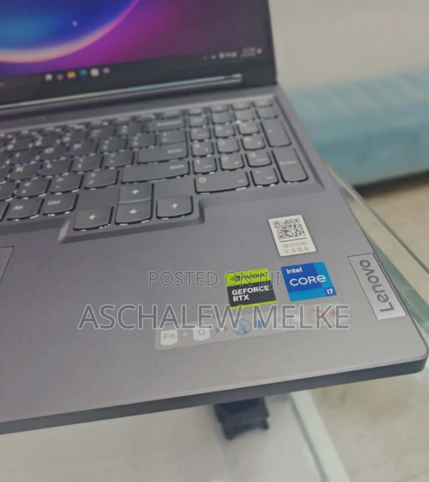 New Laptop Lenovo Legion 7 16GB Intel Core I7 SSD 1T