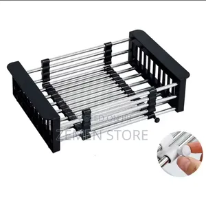 Multifunctional Drain Rack – Sink Organizer Storage