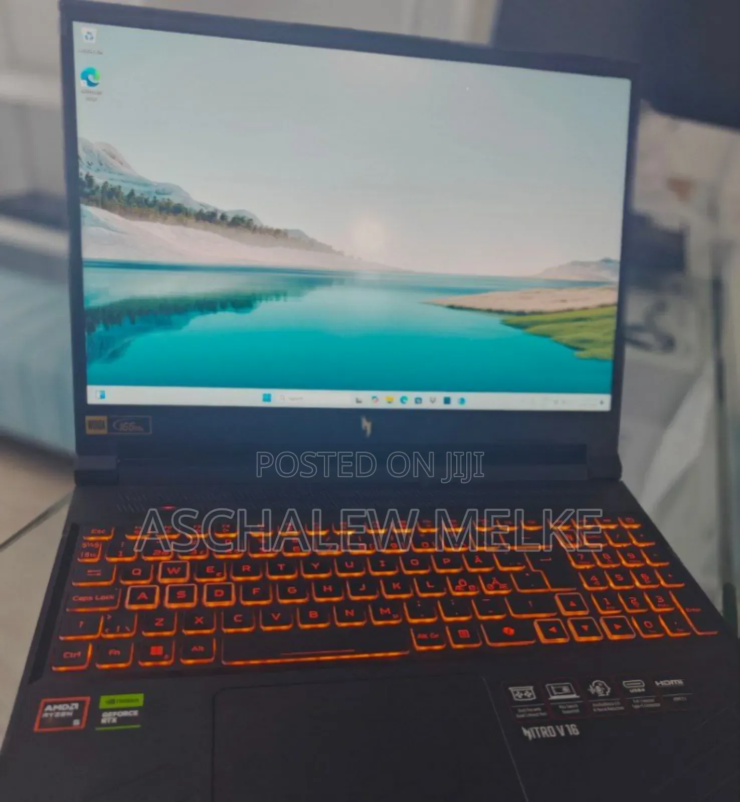 New Laptop Acer Nitro 17 16GB AMD Ryzen 5 SSD 1T