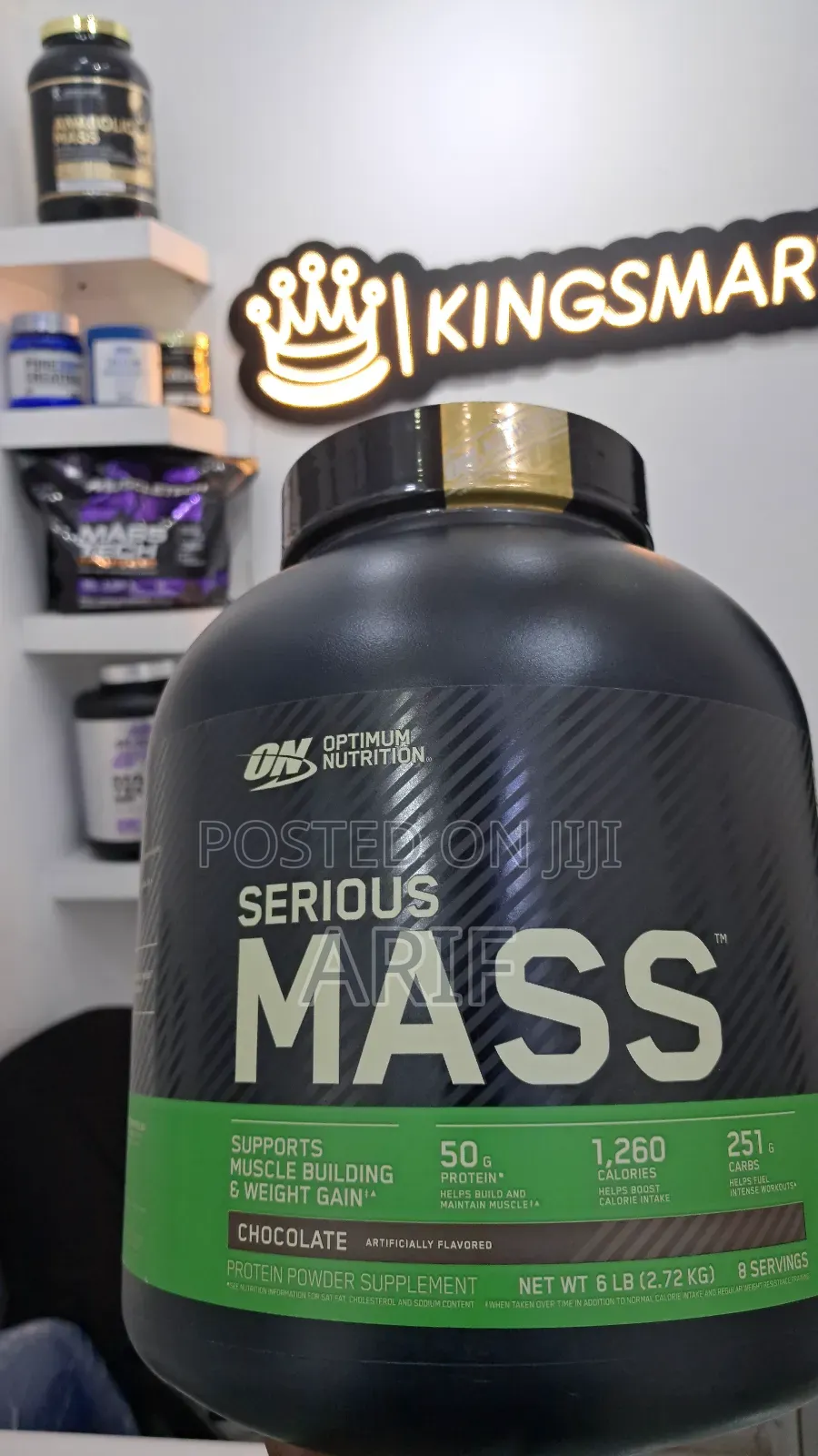 On Optimum Nutrition Serious Mass