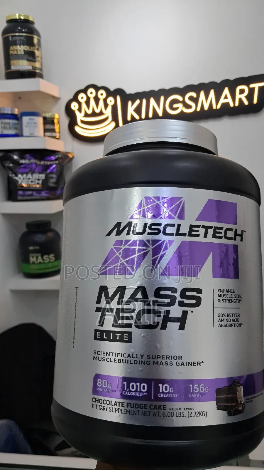 Masstech Elite Scientifically Superior Mass Gainer 2.72kg