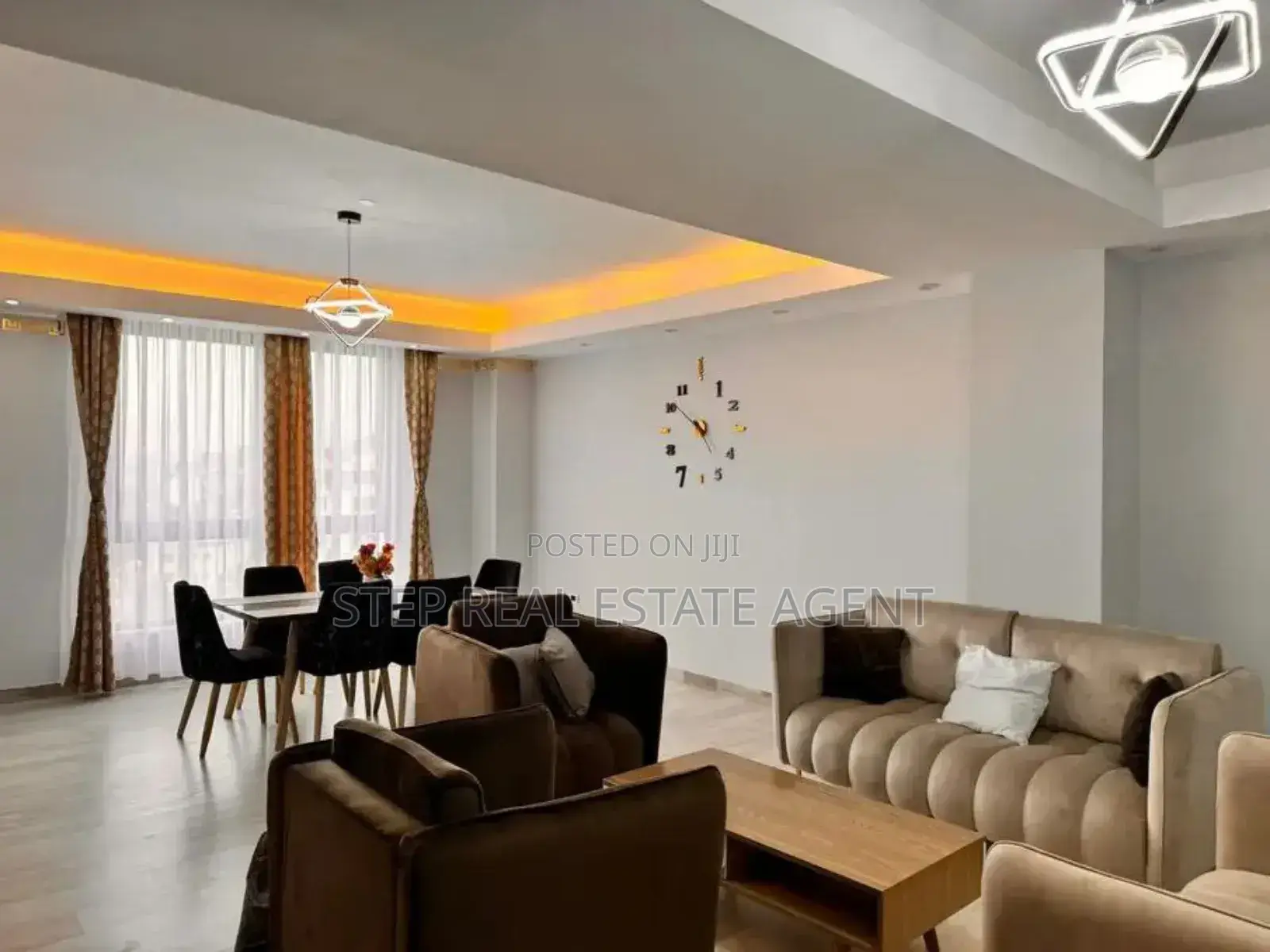 Furnished 3bdrm Apartment in Bole for rent
