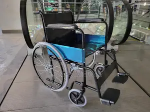 Photo - Wheelchair Elderly Wheelchair见47cm Wide Seat,Portable郁ዊልቼር
