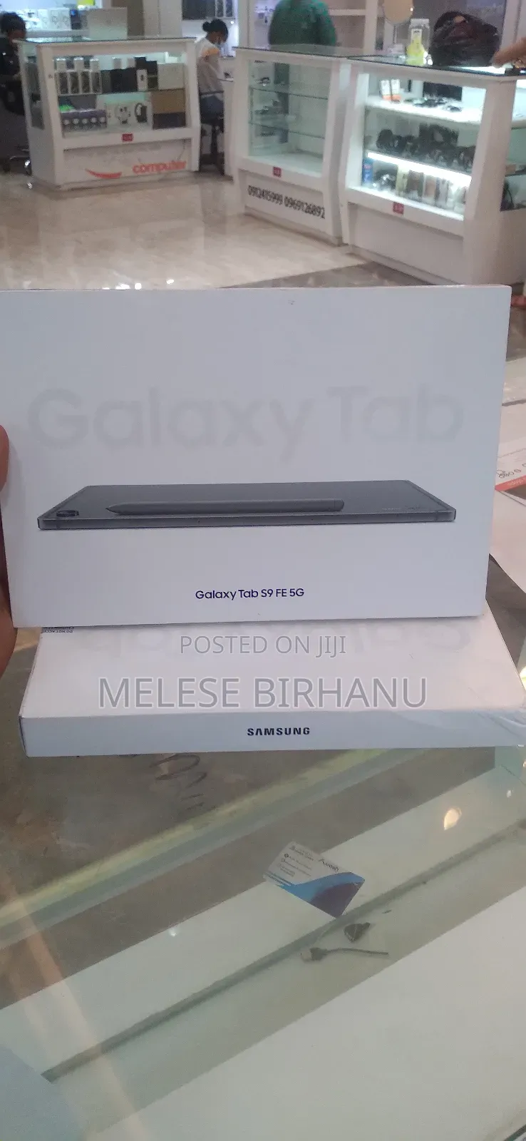 New Samsung Galaxy Tab S9 FE 128 GB Silver