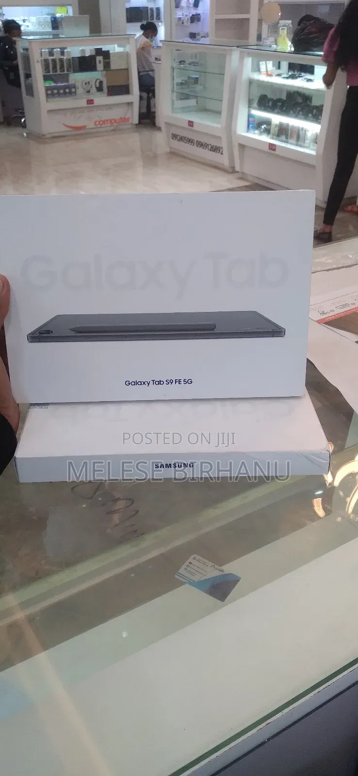 New Samsung Galaxy Tab S9 FE 128 GB Silver