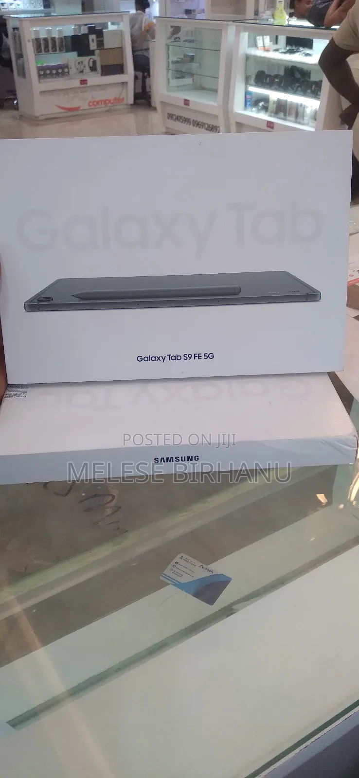 New Samsung Galaxy Tab S9 FE 128 GB Silver