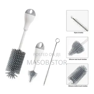 Photo - 3in1 Silicone Bottle Cleaning Brush /ሲልክን ጡጦ ብሩሽ