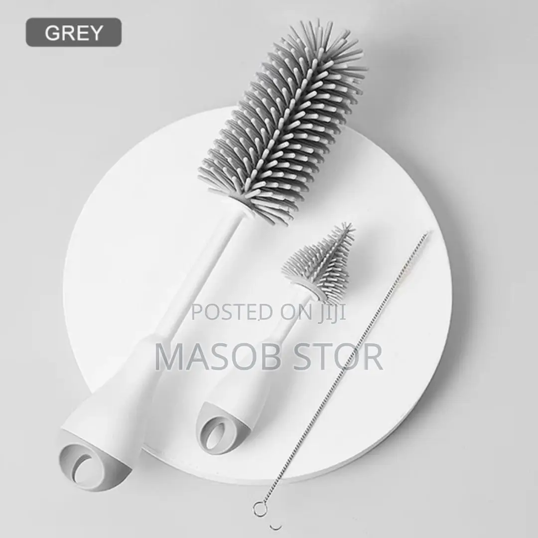 3in1 Silicone Bottle Cleaning Brush /ሲልክን ጡጦ ብሩሽ