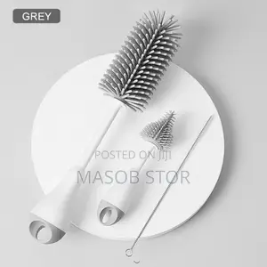 3in1 Silicone Bottle Cleaning Brush /ሲልክን ጡጦ ብሩሽ