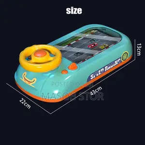 Driving Steering Wheel Toy, Spaceship/Car Racing