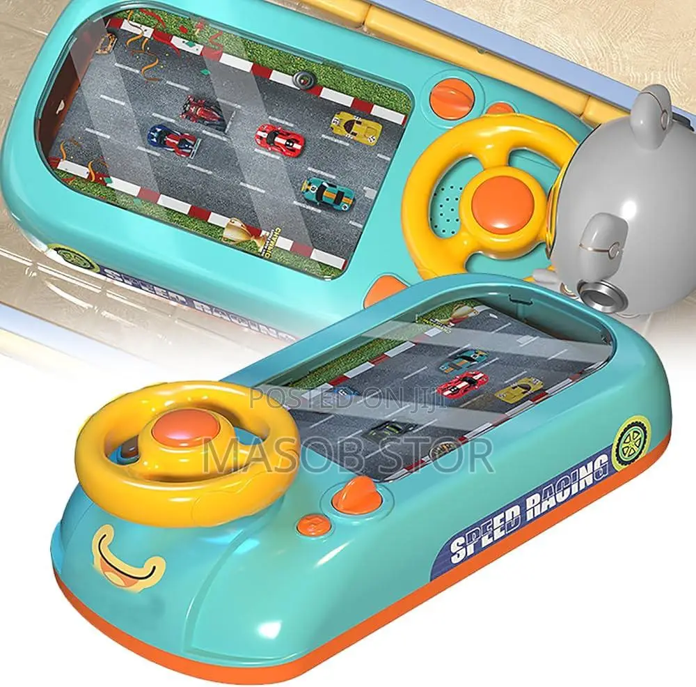 Driving Steering Wheel Toy, Spaceship/Car Racing