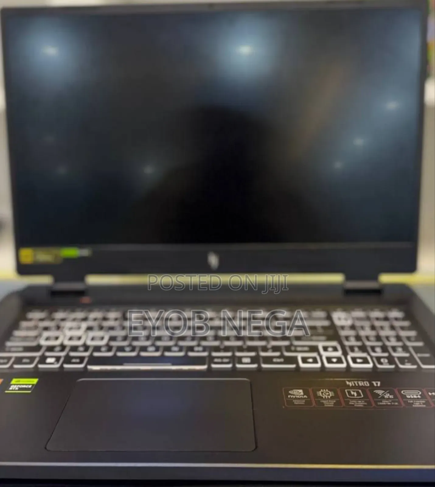 New Laptop Acer Nitro 17 16GB AMD Ryzen 7 SSD 1T