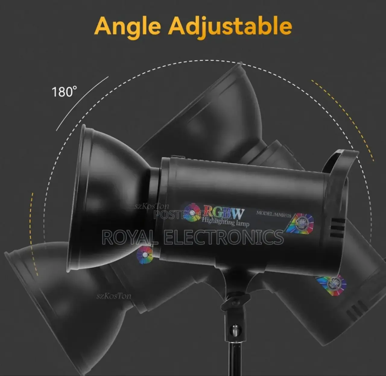 High End 500 Watt RGB Light