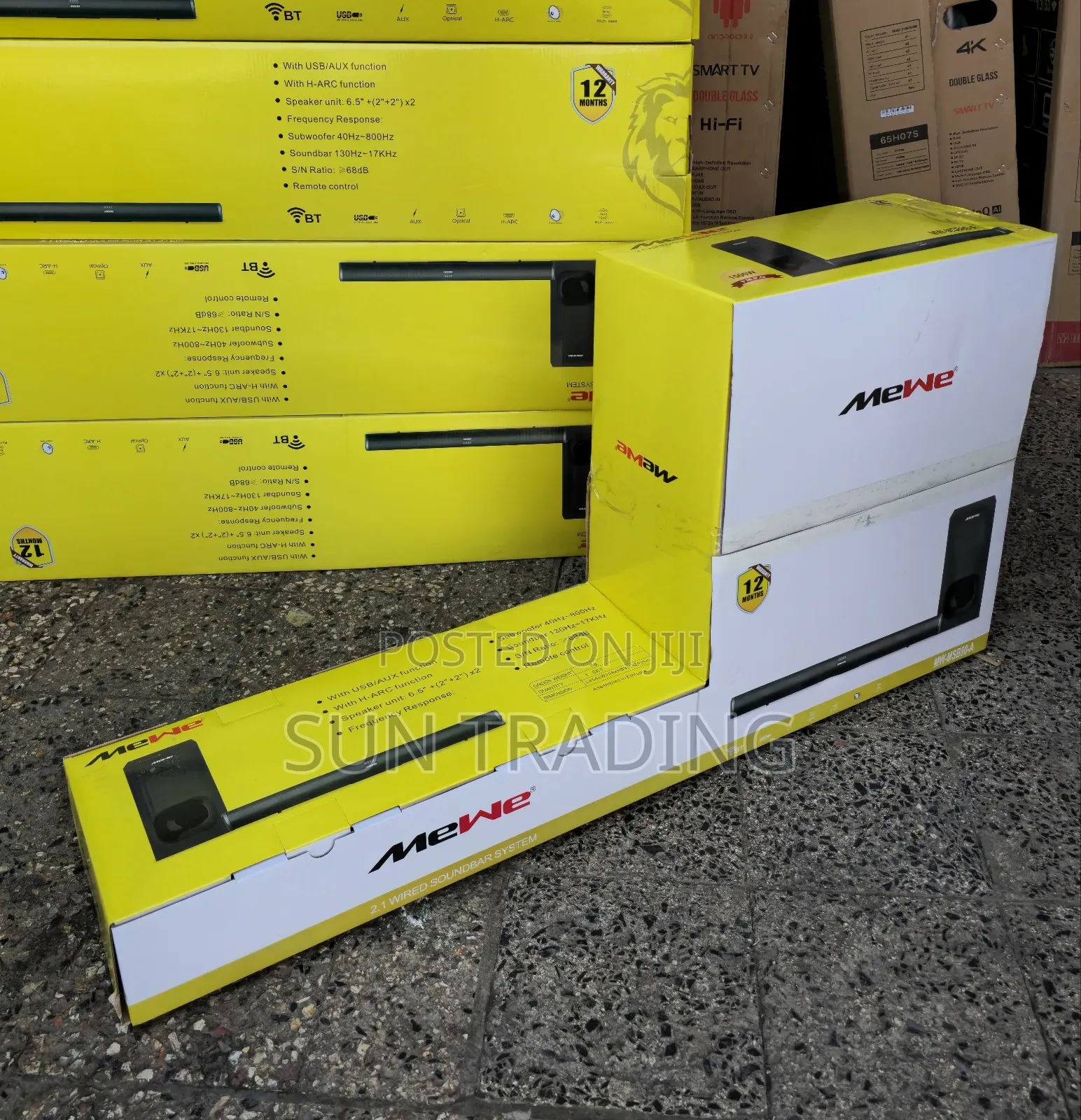 Mewe 2.1 Sound Bar Home Multimedia Speakers | 2025