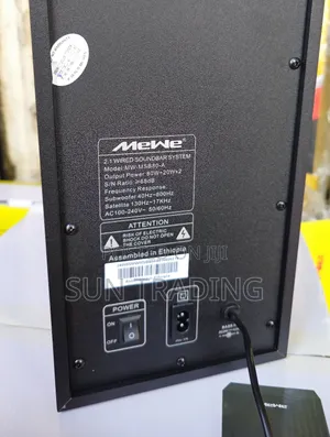 Mewe 2.1 Sound Bar Home Multimedia Speakers | 2025