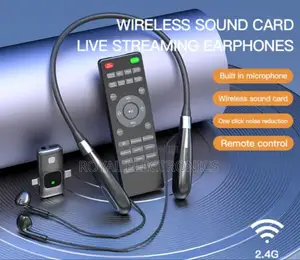 New Generation Live Broadcasting Soundcard Headset