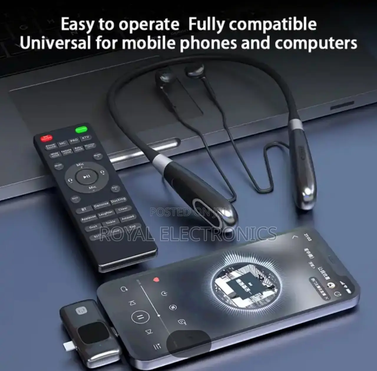 New Generation Live Broadcasting Soundcard Headset