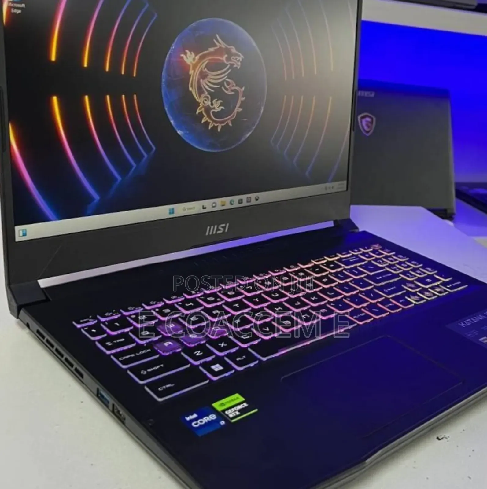 New Laptop MSI 16GB Intel Core i7 SSD 512GB