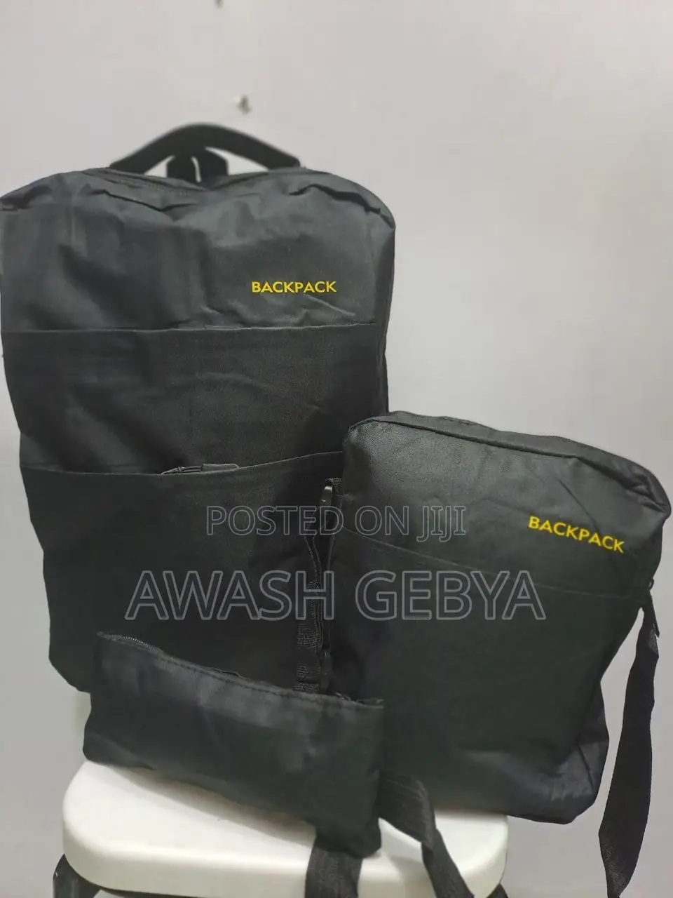 ጥቁር Tekur Backpack