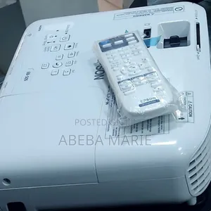 Epson Projector With Bag Remote Model Name:
