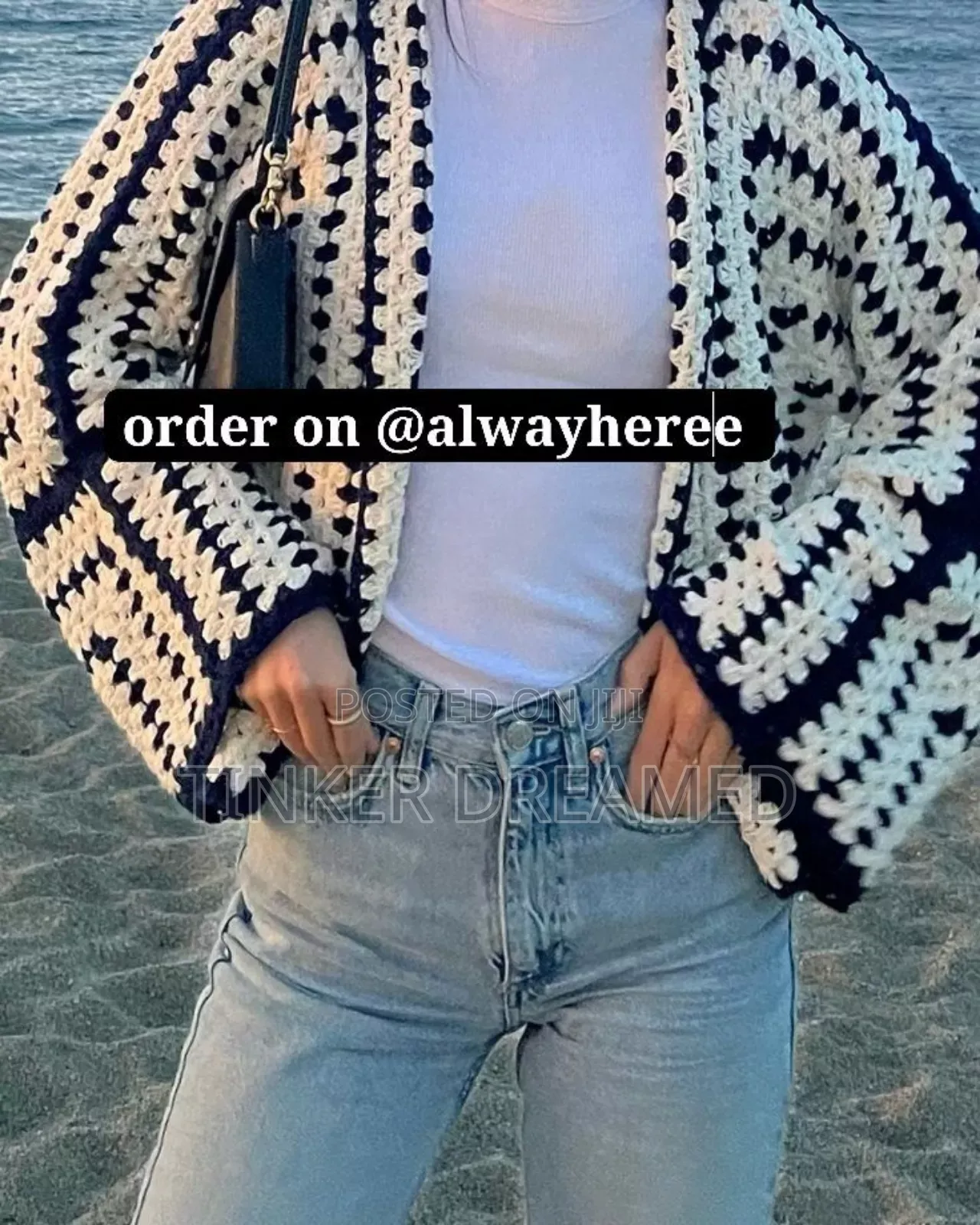 Crochet Hexagon Cardigan