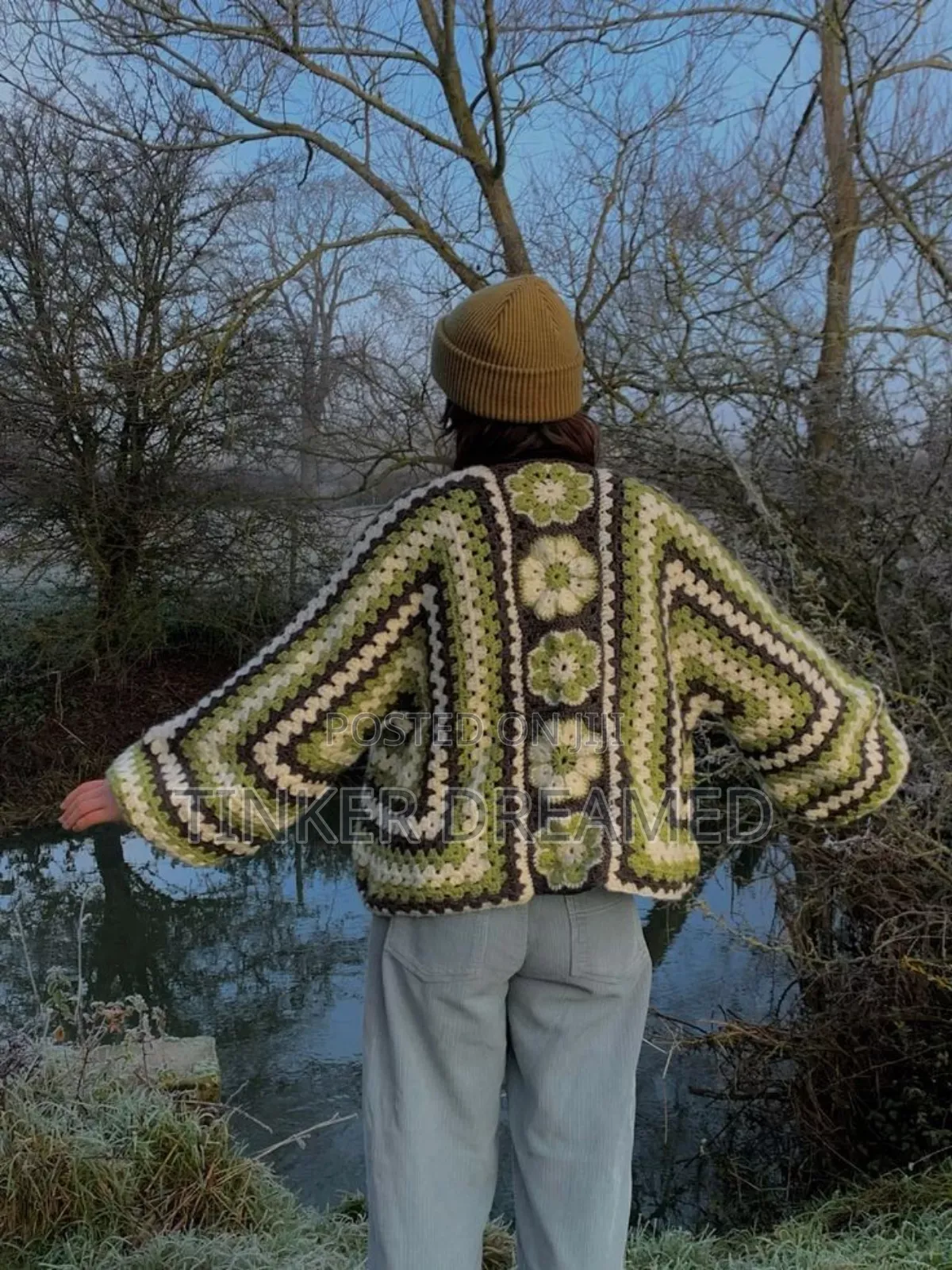 Crochet Hexagon Cardigan