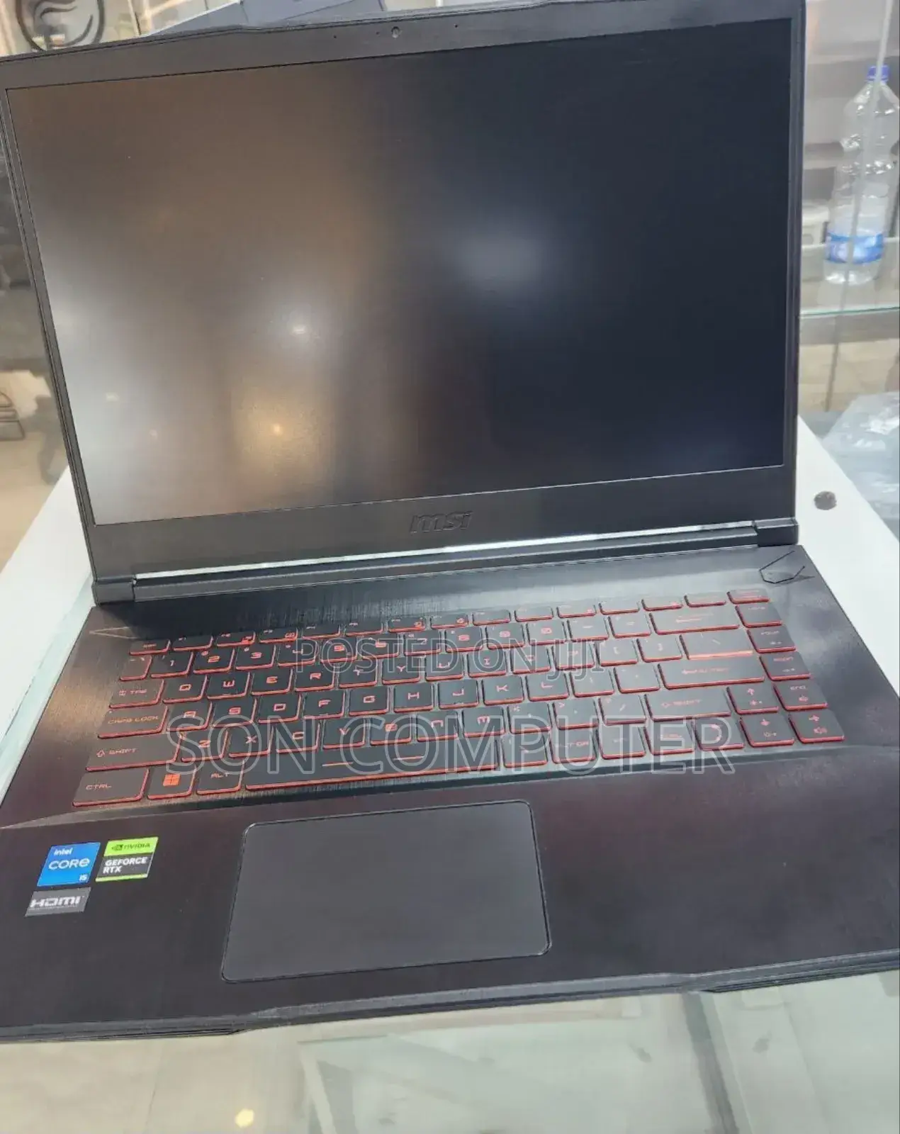 New Laptop MSI GF63 16GB Intel Core I5 SSD 512GB