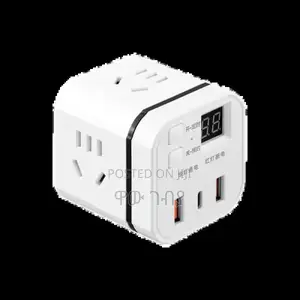 Multifunctional Rubic Cube Fast Charger Socket