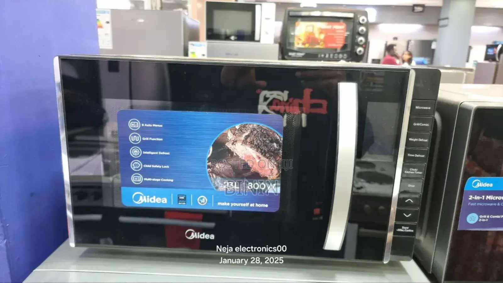 Midea Microwaves Ovens 23-Litters 2-in-1 Function Deliver